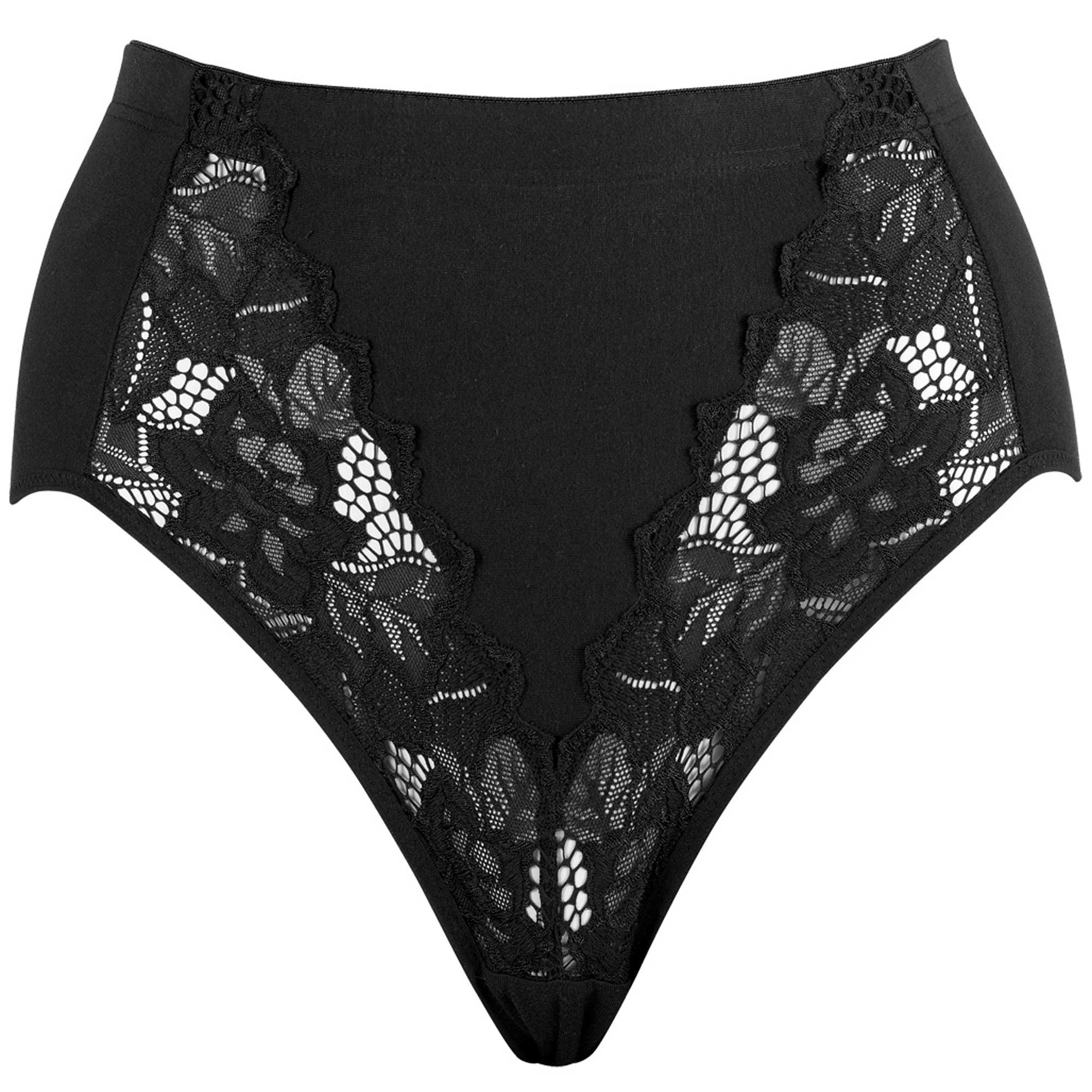 Culotte Taille Haute Sans Complexe Lingerie Du S Au Xxl Noir