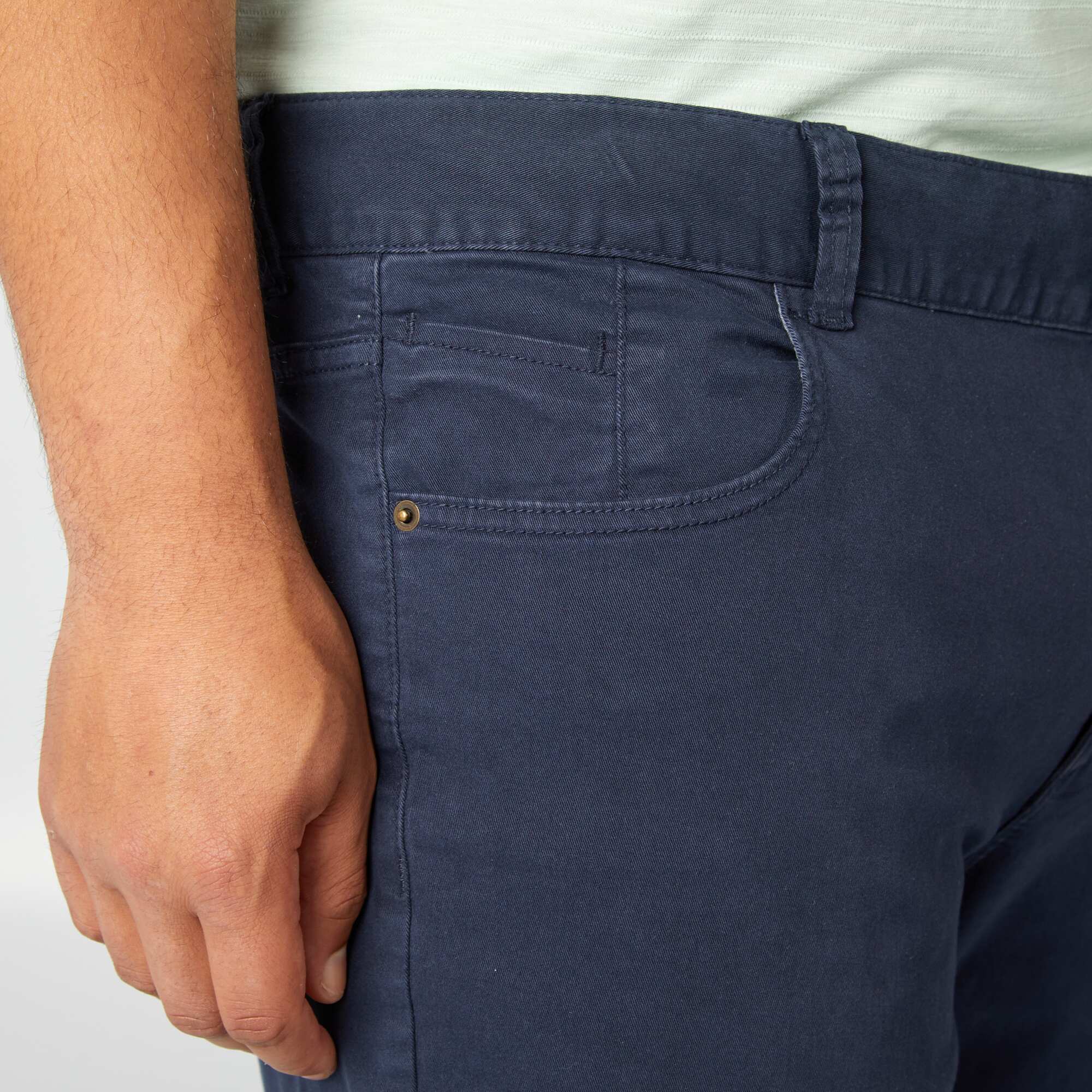 Pantalon Slim L Grande Taille Homme Bleu Marine Kiabi