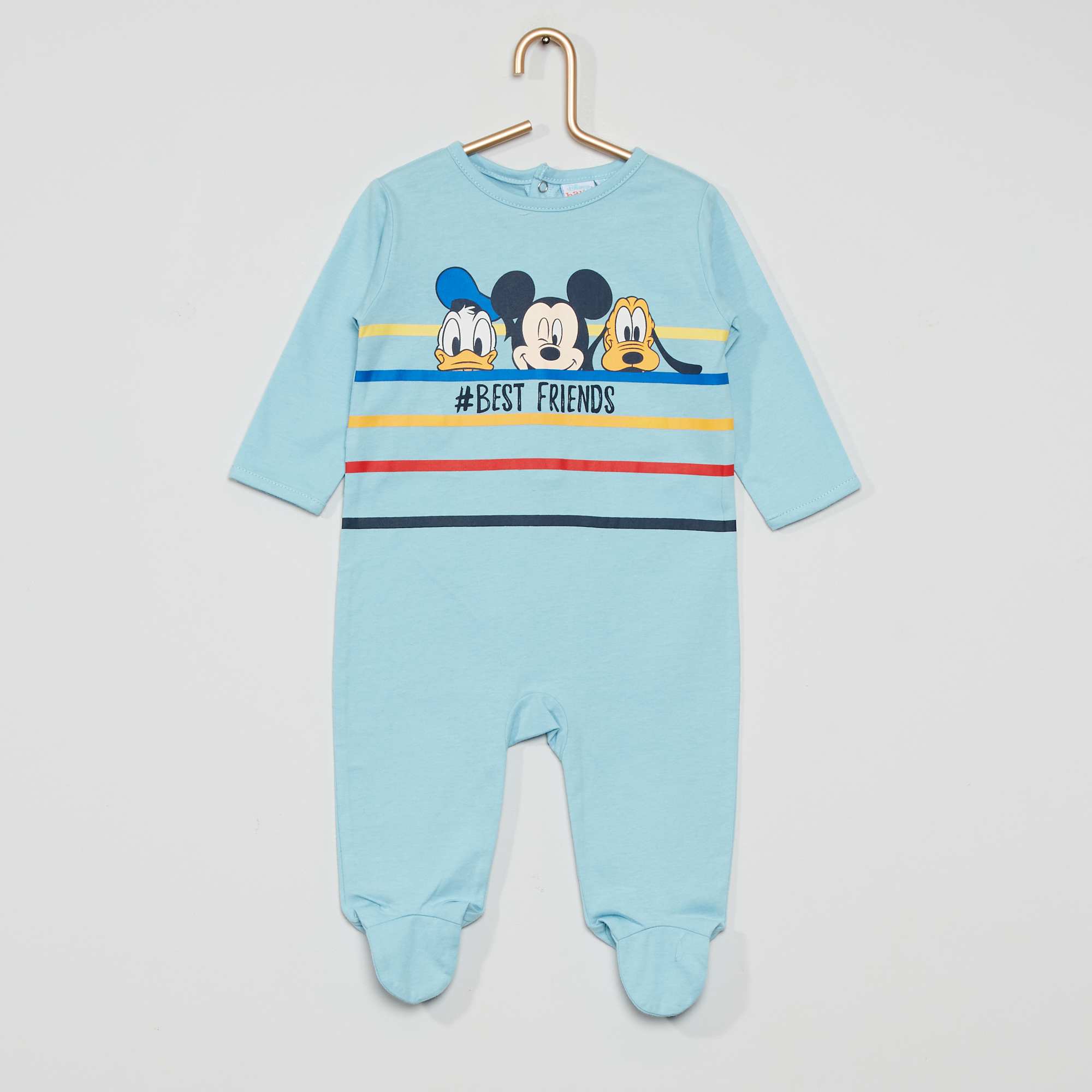 Pyjama imprimé de Disney bébé garçon bleu Kiabi 12 00