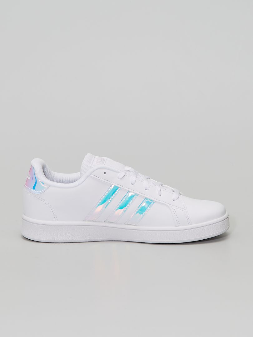 Baskets Adidas Grand Court K Blanc Kiabi