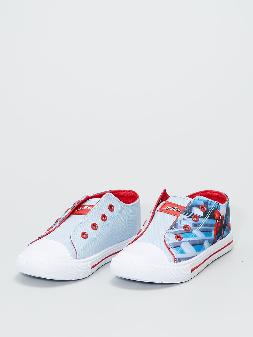 Baskets En Toile Spider Man Bleu Kiabi