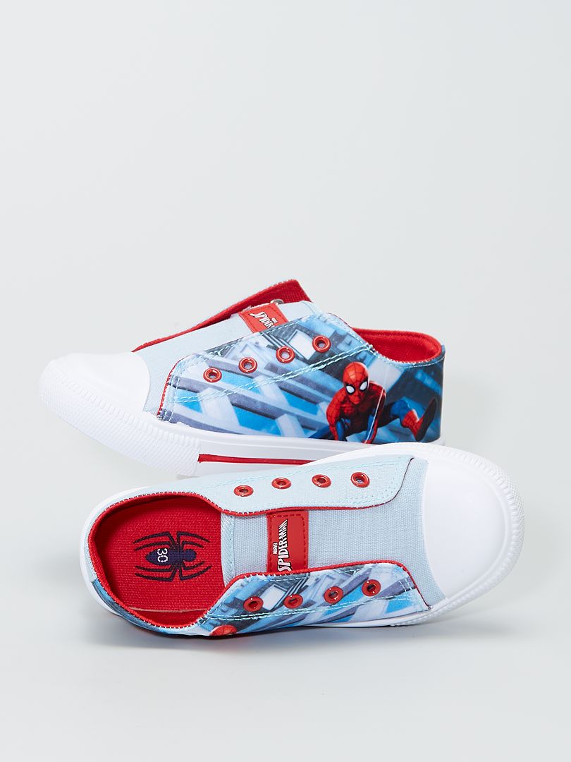 Baskets En Toile Spider Man Bleu Kiabi 13 00