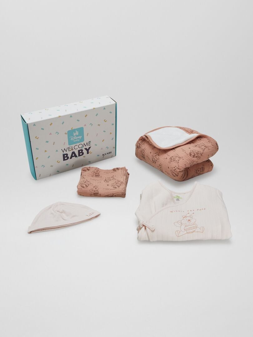 Box De Naissance Welcome Baby Disney Pi Ces Rose Kiabi