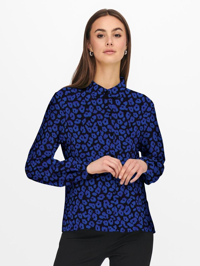 Chemise léopard JDY BLEU Kiabi 24 00