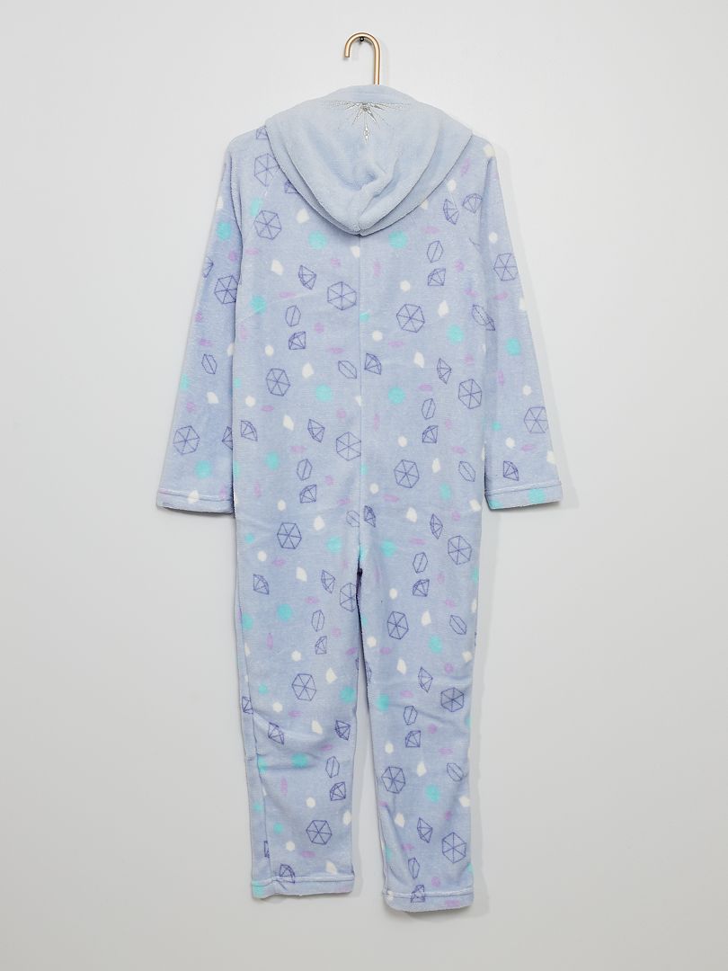 Combi Pyjama Polaire Reine Des Neiges Bleu Kiabi 20 00