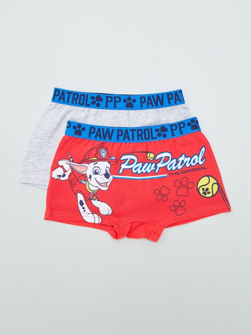 Lot De 2 Boxers Pat Patrouille Rouge Kiabi 8 00