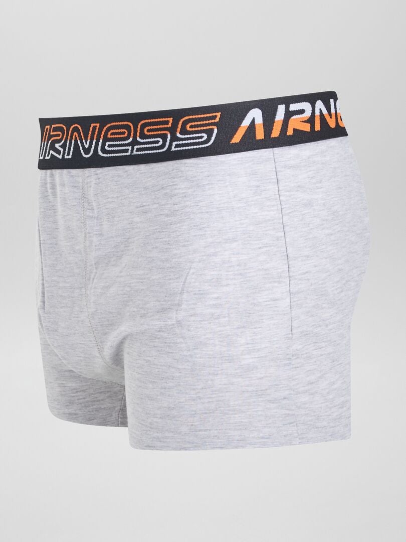 Lot De Boxers Unis Airness Orange Kiabi