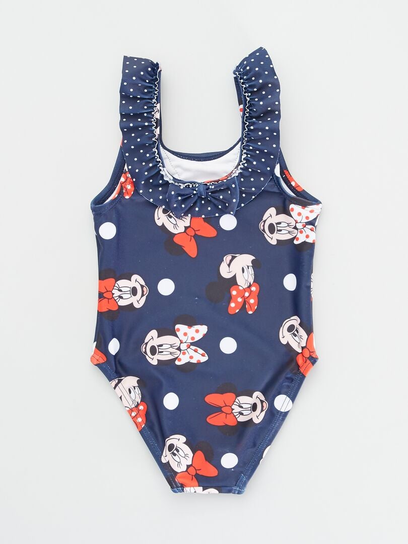 Maillot de bain 1 pièce Minnie bleu Kiabi 12 00