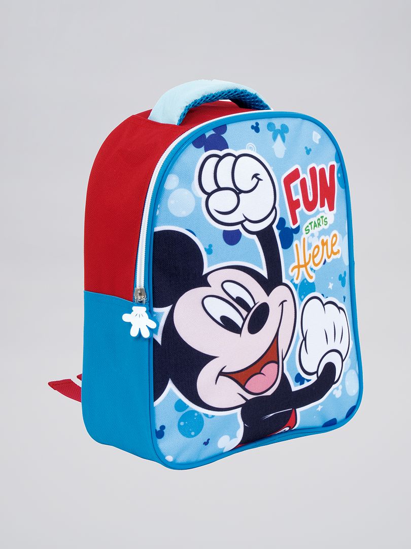 Sac à dos Disney Mickey bleu Kiabi 10 00