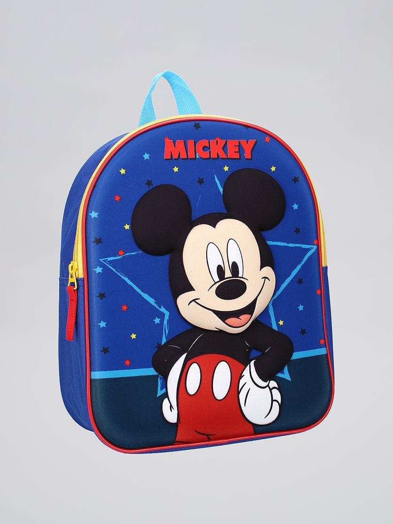 Sac Dos Moyen Mickey Bleu Kiabi