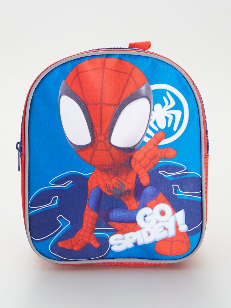 Sac Dos Spiderman Bleu Rouge Kiabi