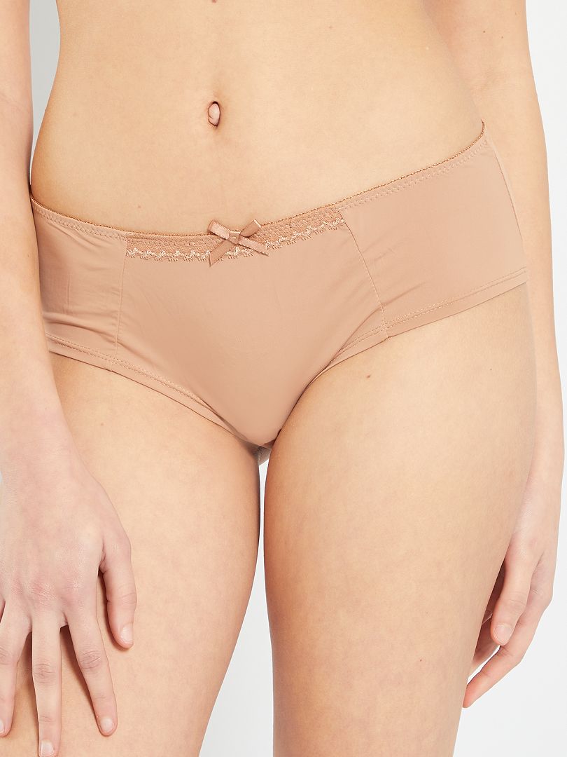 Set Van Hipsters Envie De Lingerie Bruin Kiabi