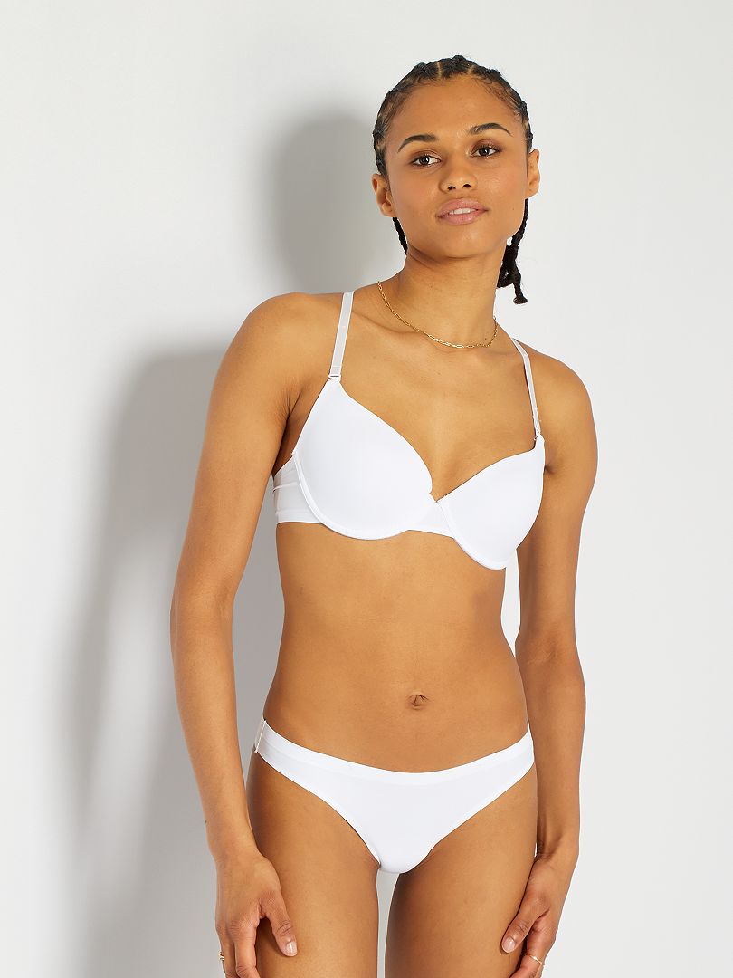 Soutien Gorge Envie De Lingerie Blanc Kiabi 13 00