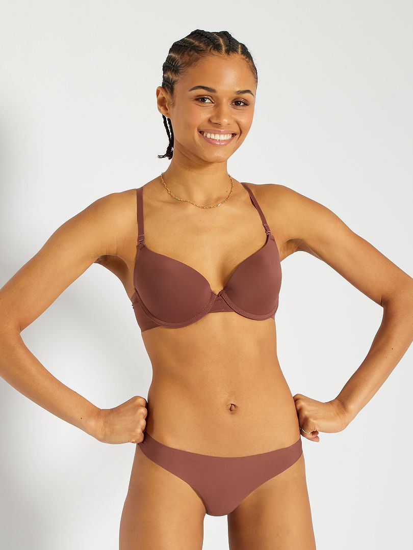 Soutien Gorge Envie De Lingerie Marron Kiabi 13 00