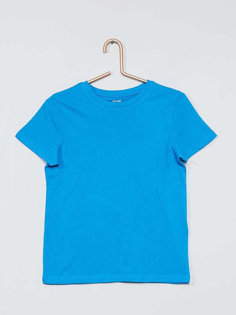 Tee Shirt Uni BLEU Kiabi 2 00