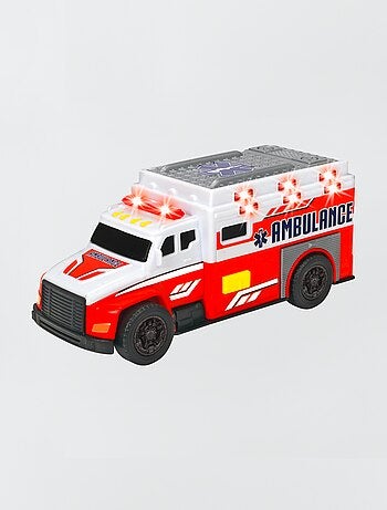 Ambulance Dickie Toys avec son et lumière