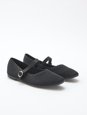 Ballerines en tricot