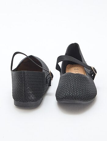 Ballerines en tricot