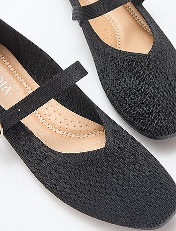 Ballerines en tricot