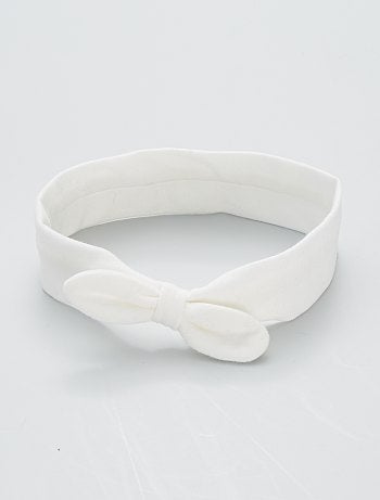 Bandeau Bebe Fille Pas Cher Et Bandeaux Nud Mode Bebe Fille Bebe Blanc Kiabi