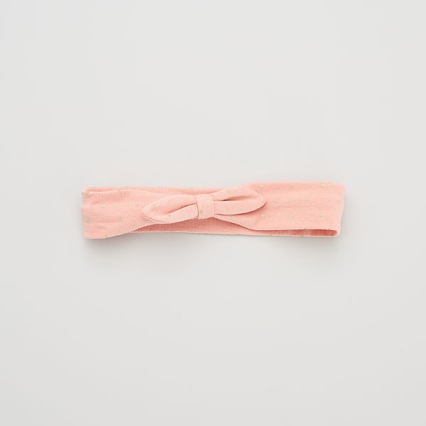 Bandeau Avec Nœud Fantaisie Bebe Fille Rose Kiabi 2 00