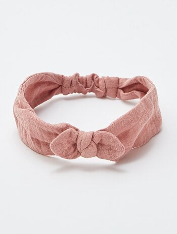 Bandeau en gaze de coton