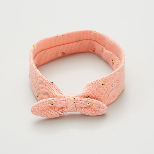 Bandeau Imprime Eco Concu Bebe Fille Rose Kiabi 2 00