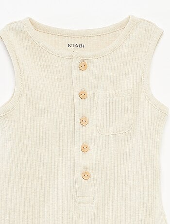 Barboteuse courte à imprimé