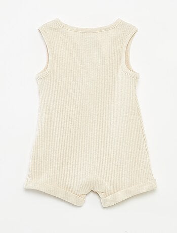 Barboteuse courte à imprimé