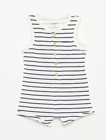 Barboteuse courte à imprimé