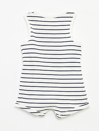 Barboteuse courte à imprimé