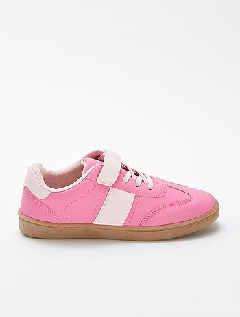 Baskets à lacets élastiques + scratch