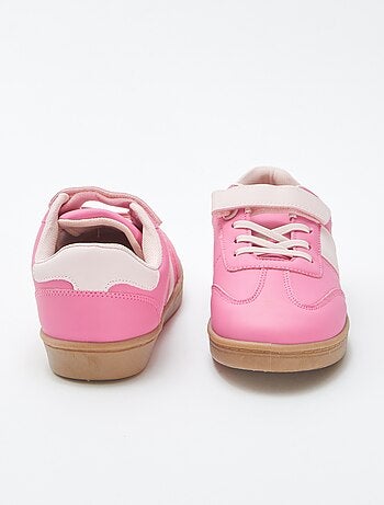 Baskets à lacets élastiques + scratch