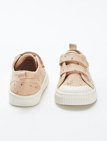 Baskets à scratchs en tissu