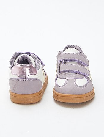 Baskets basses à scratchs