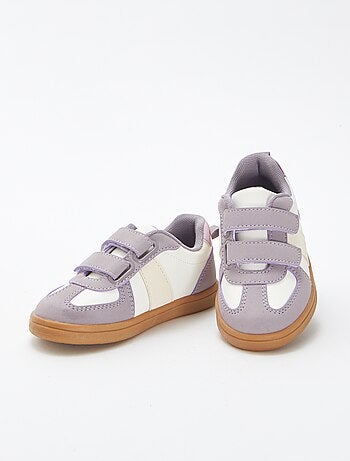 Baskets basses à scratchs