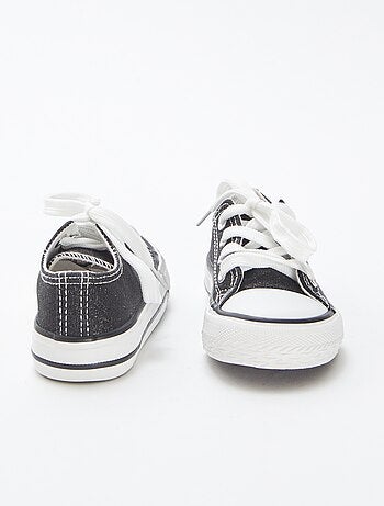 Baskets basses avec paillettes