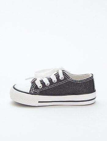Baskets basses avec paillettes
