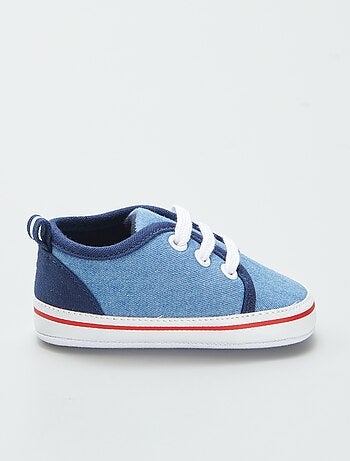 Baskets basses en toile