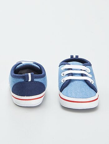 Baskets basses en toile