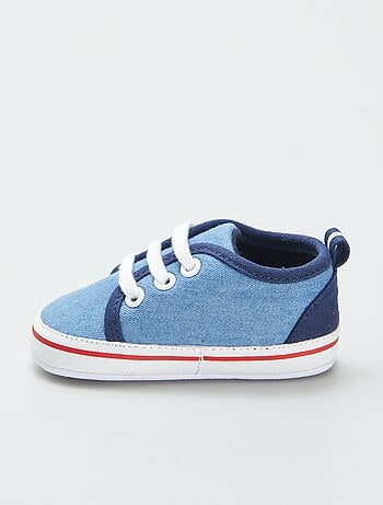 Baskets basses en toile