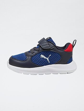 Baskets basses 'PUMA' à scratchs et lacets