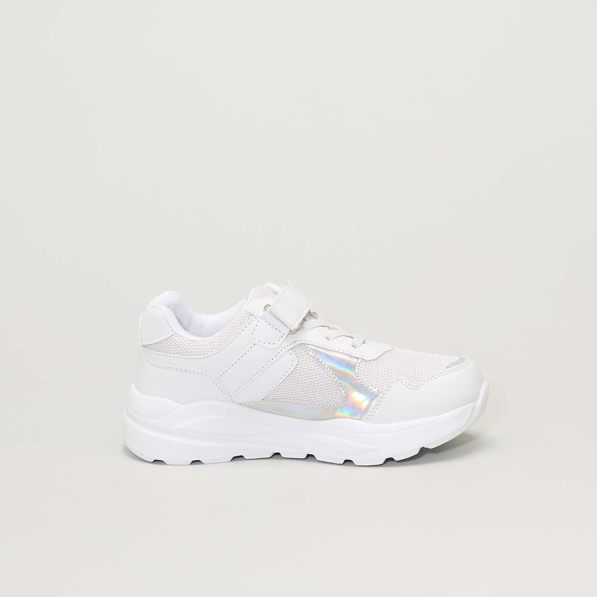 baskets blanches fille