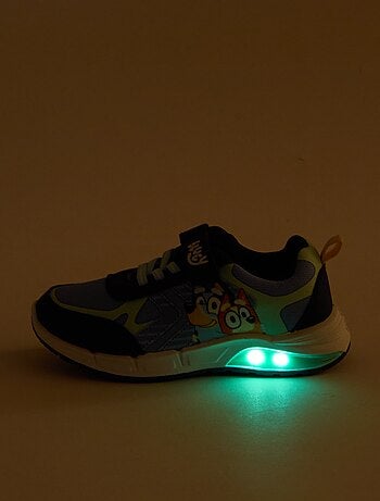 Baskets 'Bluey' avec ouverture à scratchs et lacets