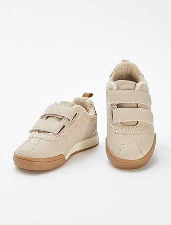 Baskets esprit running à scratchs