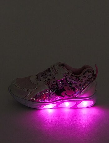 Baskets 'Minnie' 'Disney' semelles lumineuses