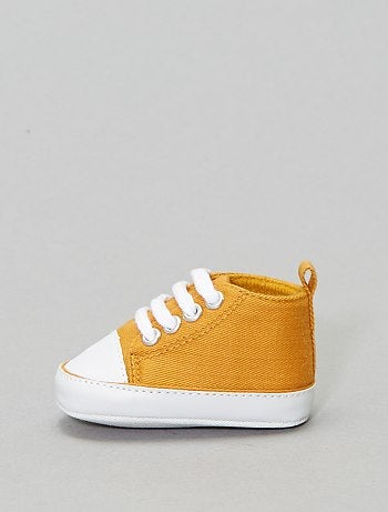 Baskets montantes en toile - Kiabi