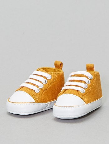 Baskets montantes en toile - Kiabi