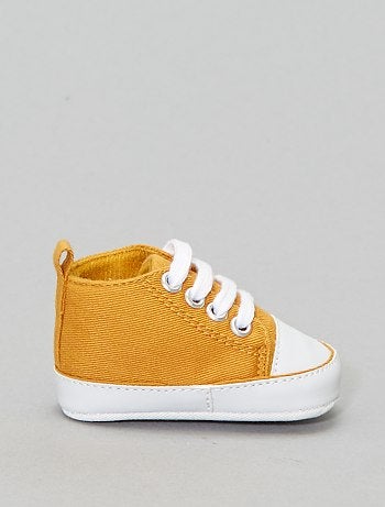 Baskets montantes en toile - Kiabi