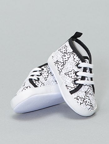 Baskets montantes en toile 'Kappa' - Kiabi